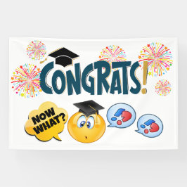 FUNNY Glückwunschs Abschluss Banner