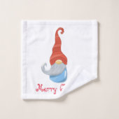 Funny gnome  badhandtuch set (Waschlappen)