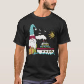 Funny Gnome Cruise T-Shirt (Vorderseite)