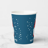 Funny gnome drucken kundenspezifische Papier Weihn Pappbecher (Links)