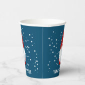 Funny gnome drucken kundenspezifische Papier Weihn Pappbecher (Rechts)