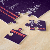 Funny Gnome Frohe Weihnachten Puzzle (Seite)