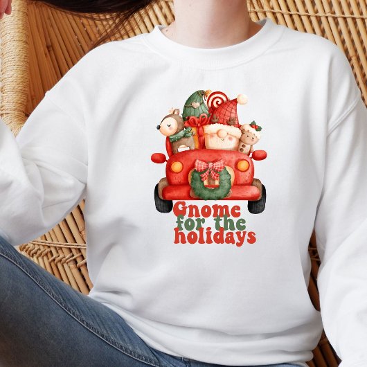 Funny Gnome für die Feiertage Weihnachten Sweatshi Sweatshirt