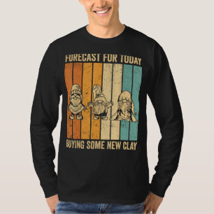 Funny Gnome Garden Zwerg Vorhersage heute kaufen T-Shirt