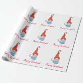 Funny Gnome Geschenkpapier (Ungerollt)