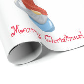 Funny Gnome Geschenkpapier (Rolleneckpunkt)