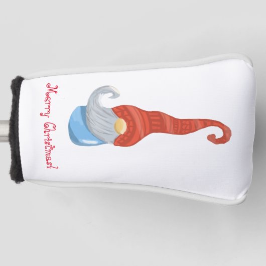 Funny Gnome Golf Headcover (Vorderseite)