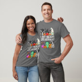 Funny Gnome Holiday T-Shirt I Just Freaking Liebe (Unisex)