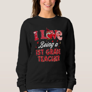 Funny Gnome I Liebe als 1. Sweatshirt