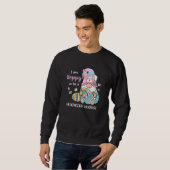 Funny Gnome Ich bin froh, ein Gesundheitsarbeiter Sweatshirt (Vorne ganz)