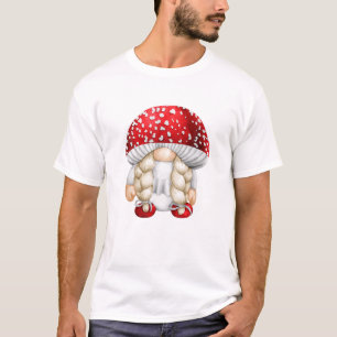 Funny Gnome Kostüm für Toadstocker Oma mit Schni T-Shirt