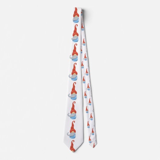 Funny Gnome Krawatte (Vorderseite)