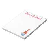 Funny Gnome Notizblock (Rotiert)