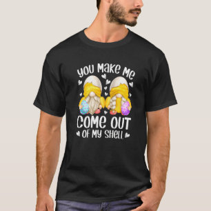 Funny Gnome Ostereier Motiv für Frauen Niedliche E T-Shirt