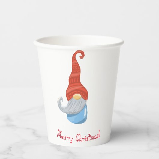 Funny Gnome Pappbecher (Vorderseite)