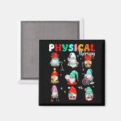 Funny Gnome Physical Therapy Pt Physical Therast C Magnet (Vorderseite/Rückseite)