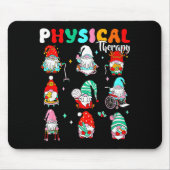 Funny Gnome Physical Therapy Pt Physical Therast C Mousepad (Vorne)
