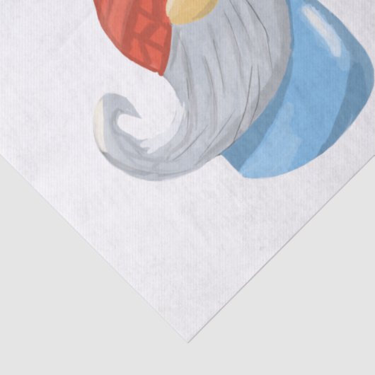Funny Gnome Seidenpapier (Detail)