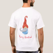 Funny Gnome T - Shirt - Niedlich Garden Gnome Meme (Rückseite)