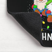 Funny Gnomes Merry Christmas Frohe Weihnachten  Mousepad (Ecke)