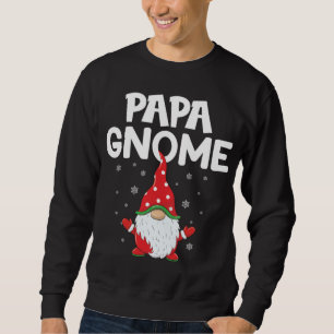 Funny gnomes niedlich papa Gnome Xmas niedlich Wei Sweatshirt