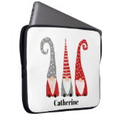 Funny Gnomes Schwedischer Weihnachtsfeiertag Indiv Laptopschutzhülle (Vorne Rechts)