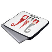 Funny Gnomes Schwedischer Weihnachtsfeiertag Indiv Laptopschutzhülle (Vorne Knopf)