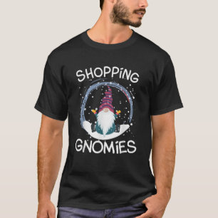 Funny Gnomes Shopping Gnomies Kostüme Weihnachts G T-Shirt