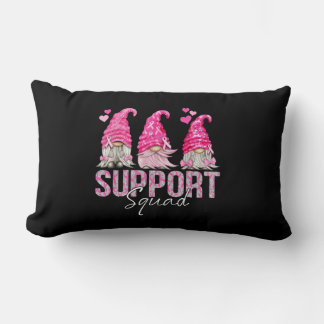 Funny Gnomies unterstützen Squad Breast Cancer Awa Lendenkissen