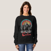 Funny Go Climb A Cactus Sweatshirt (Vorne ganz)