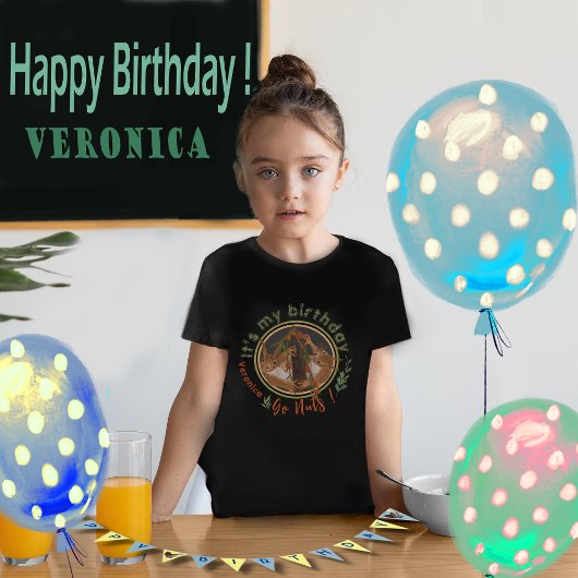 Funny Go Nuts Eichhörnchen Geburtstag T-Shirt