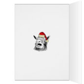 Funny Goat a Claus schreien Weihnachten (Innen (Links))