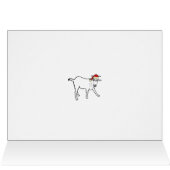 Funny Goat a Claus Zeichne Zitat (Innenansicht Horizontal (Oben))