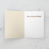 Funny Goat Banquet Geburtstag Karte (Innenseite)