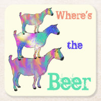 Funny Goat Beer Sprichwort