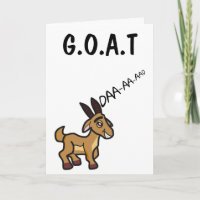 Funny Goat Bester Vater aller Zeit Vatertag