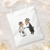 Funny Goat Brie and Groom Gevor Bag Geschenktütchen (Ausgeschnitten)