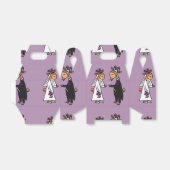 Funny Goat Brie and Groom Wedding Geschenkschachtel (Ungefaltet)