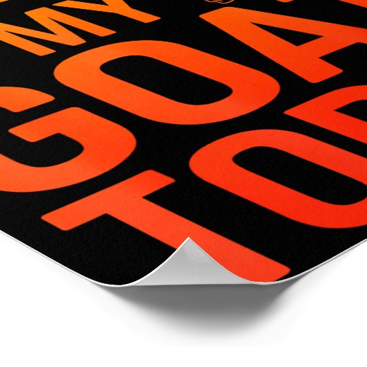 Funny Goat Design For Men Women Kids Boer Pygmy Go Poster (Ecke)