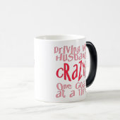 Funny Goat Design for Women Verwandlungstasse (VorderseiteRechts)