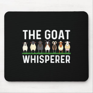 Funny Goat Design Men Frauen Kid Farm Animal Pygmy Mousepad