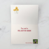 Funny Goat Es ist Baaaad gut werden Karte (Innenseite)