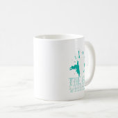 Funny Goat flüstern Funny Bauer Kaffeetasse (VorderseiteRechts)