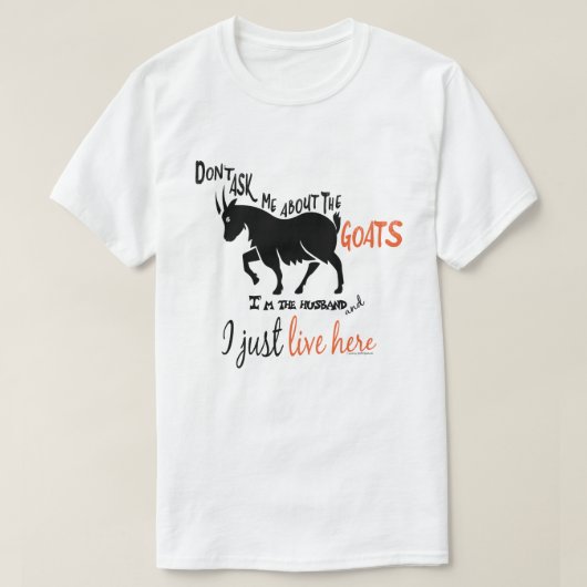 FUNNY GOAT | Frag mir nichts über den Ziegenbruder T-Shirt (Design vorne)