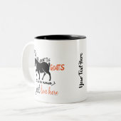 FUNNY GOAT | Frag mir nichts über den Ziegenbruder Zweifarbige Tasse (Vorderseite Links)