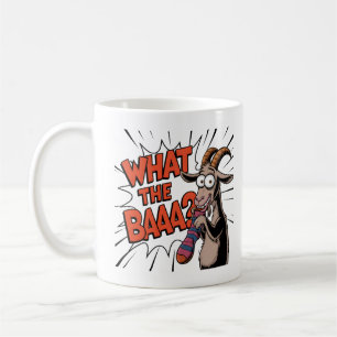 Funny Goat Meme - "Was für ein BAAA?" Unglaublich  Kaffeetasse