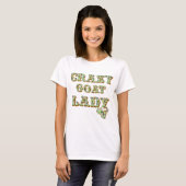 Funny Goat Shirt Crazy Goat Lady 3 (Vorne ganz)