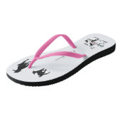 FUNNY GOAT SPRICHWORT | Crazy Goat Lady Coole Past Badesandalen (Schrägansicht)