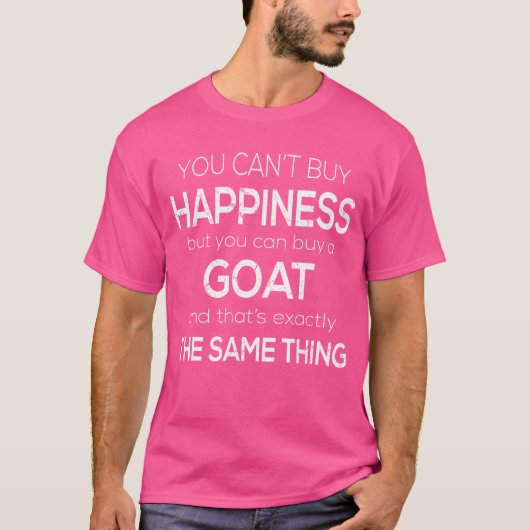 Funny Goat T-Shirt (Vorderseite)