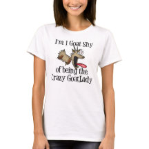 Funny Goat T - Shirt Ladys Baby Doll Shirt von Bel